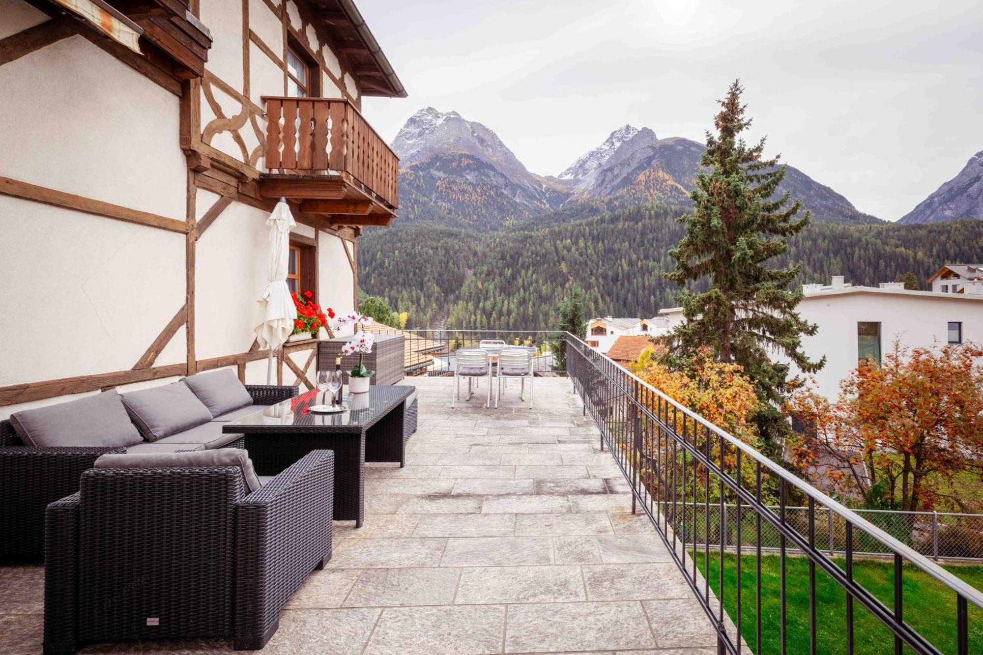 Garni Alpenrose - Grusaida Scuol Exterior photo